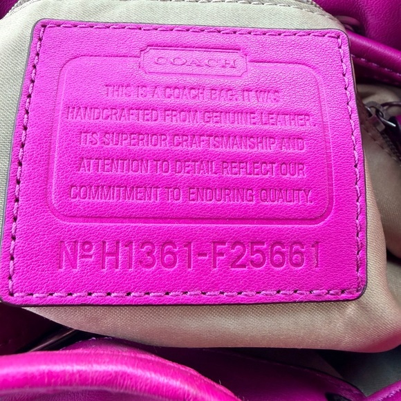 Coach Drawstring Hobo Bag - Picture 8 of 9